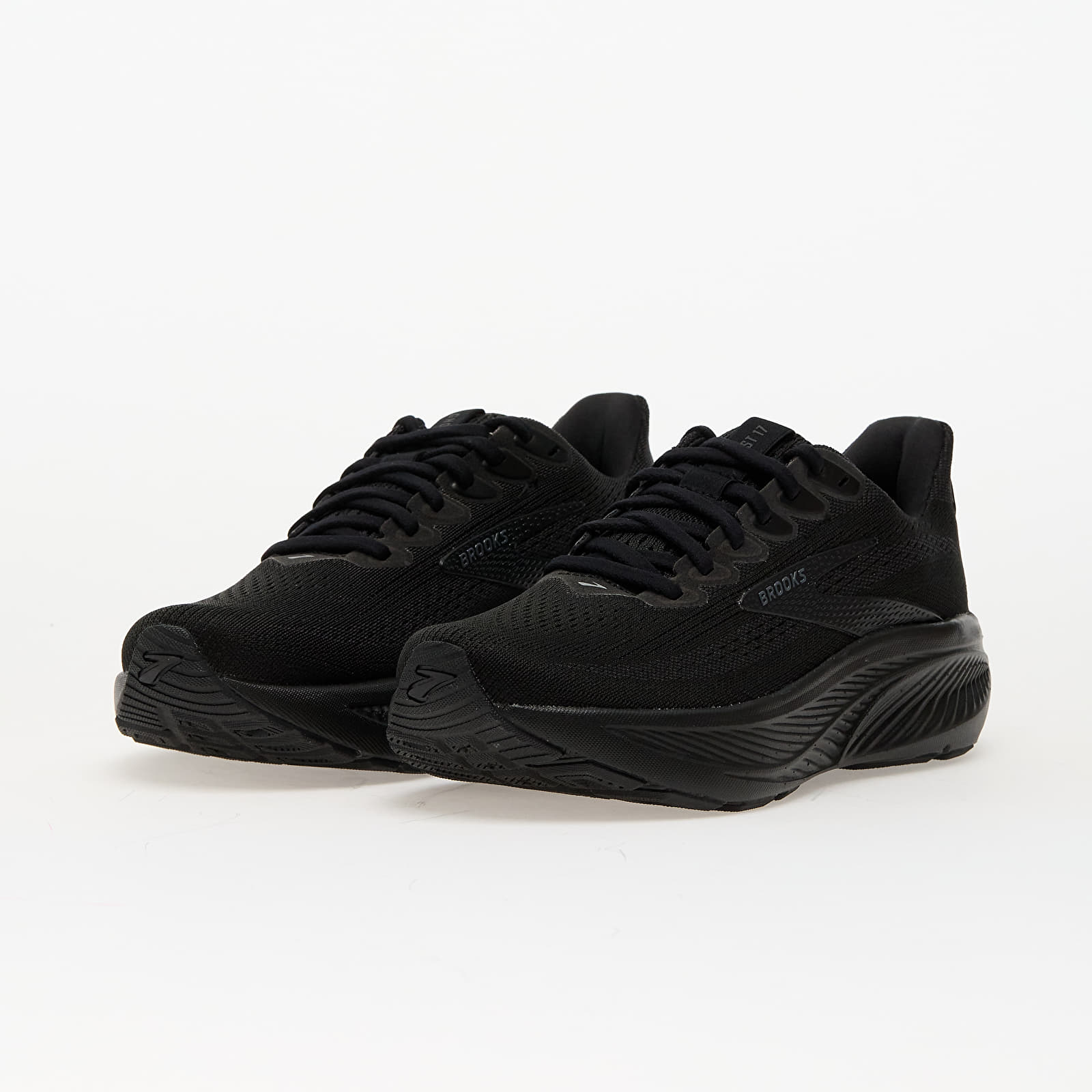 Women's shoes Brooks Ghost 17 W Black/ Black/ Ebony