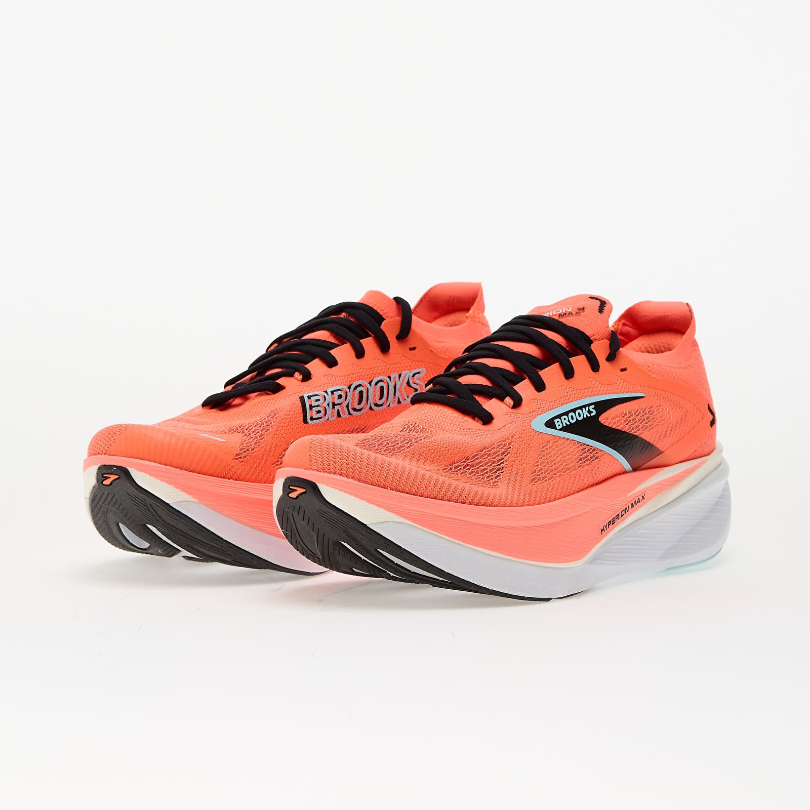 Men's shoes Brooks Hyperion Max 3 M Fiery Coral/ Black/ Atomizer