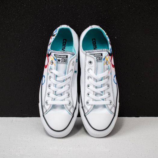 Women s shoes Converse Chuck Taylor All Star Ox White Hyper Magenta Black Footshop
