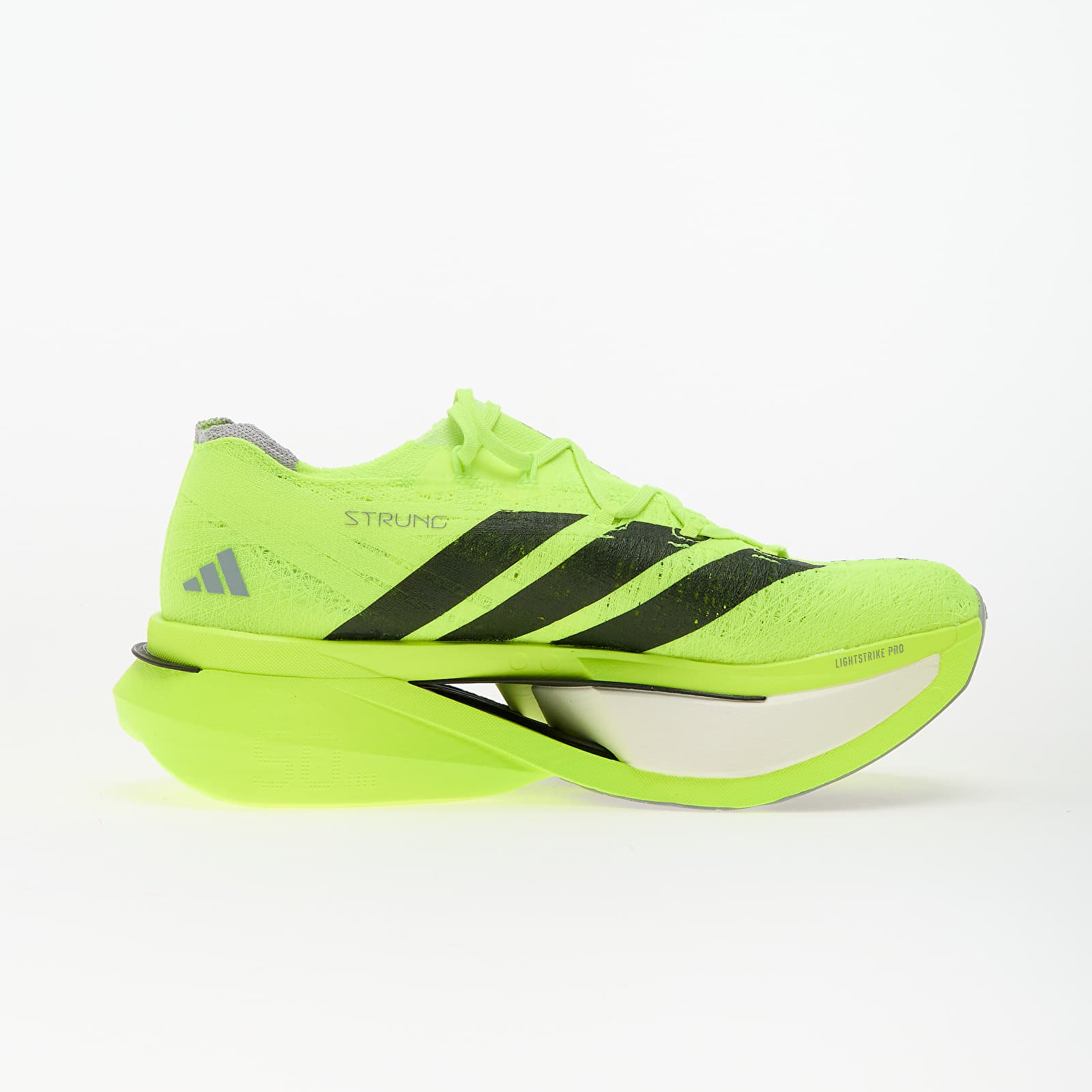 Men's shoes adidas Adizero Prime X3 Strung Lucid Lemond/ Core Black/ Halo Silver