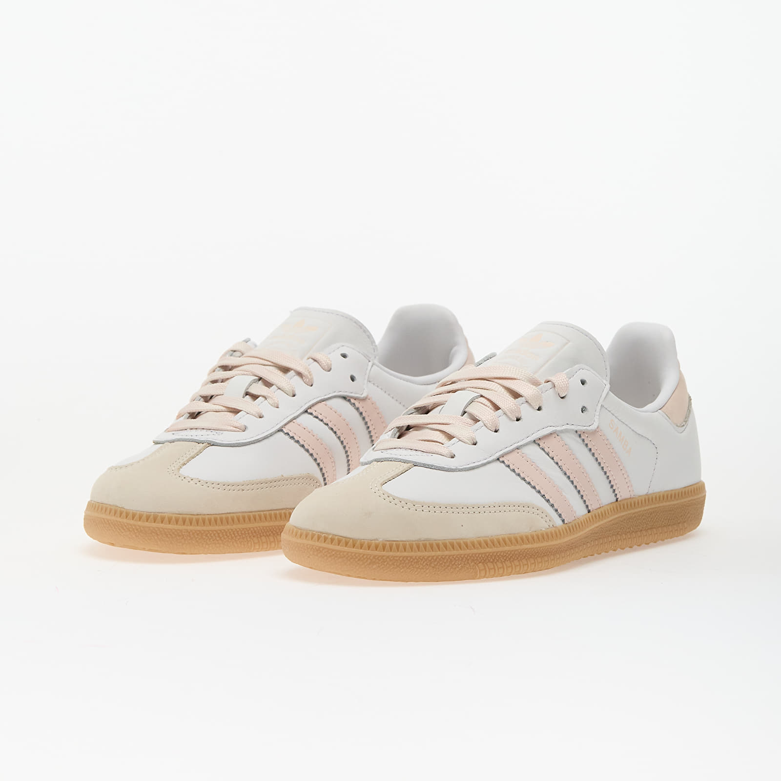 Damen Sneaker und Schuhe adidas Samba OG W Ftw White/ Wonder Aqua/ Gum