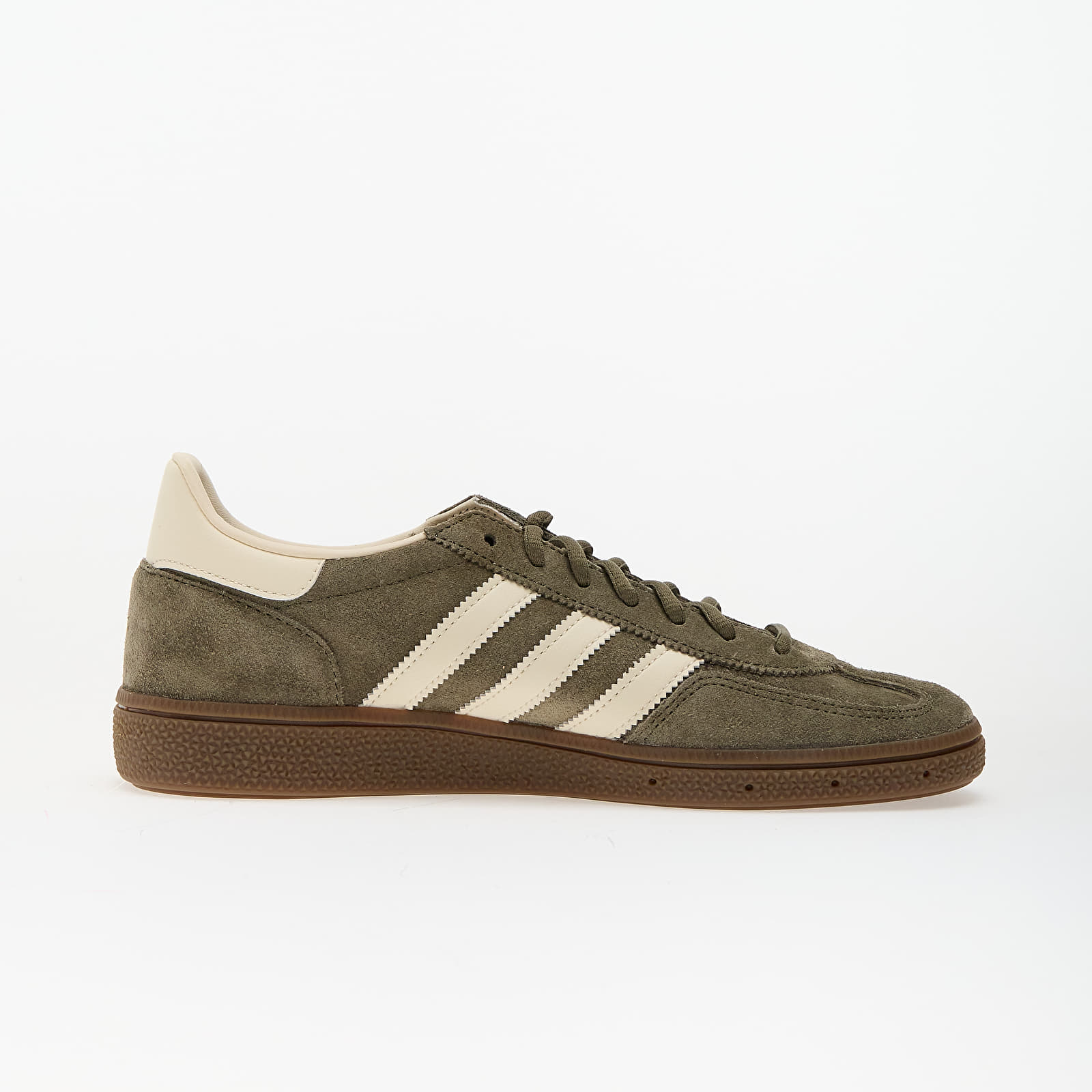 Herresko adidas Handball Spezial Olive Strata/ Crew White/ Gum5