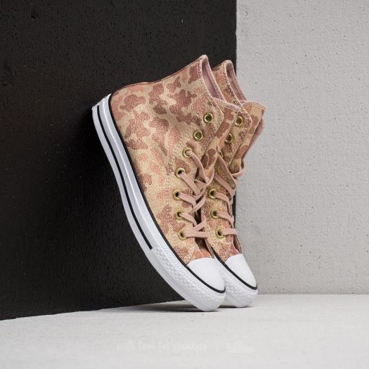 Zapatillas mujer Converse Chuck Taylor All Star Hi Particle Beige Cameo Brown Footshop