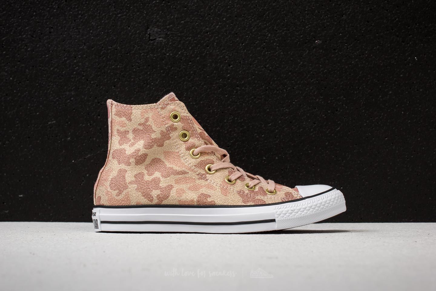 Women's shoes Converse Chuck Taylor All Star Hi Particle Beige/ Cameo Brown