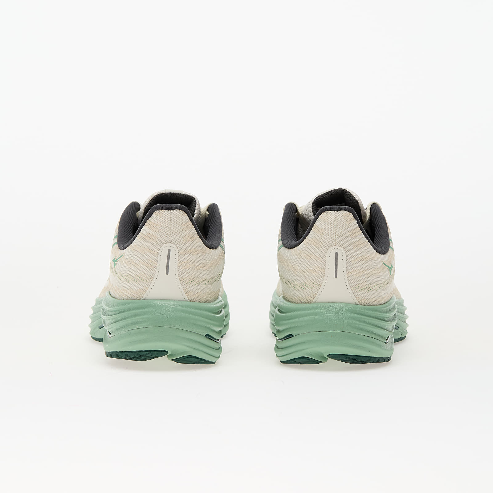Men's shoes Mizuno Wave Rider 29 (M) White/ Bistro Green/ Creme de Me