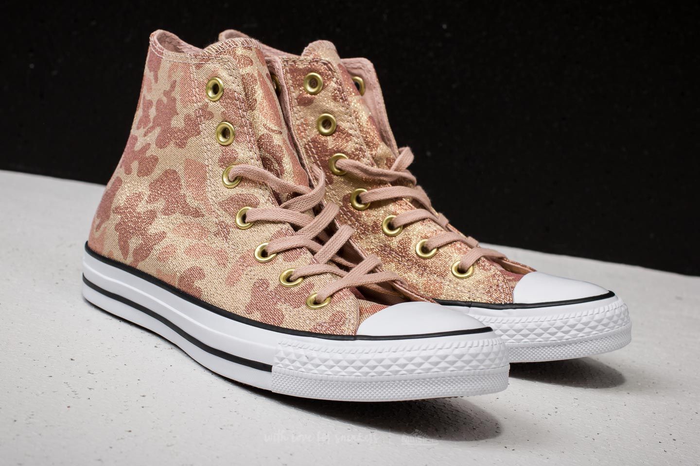 Women's shoes Converse Chuck Taylor All Star Hi Particle Beige/ Cameo Brown