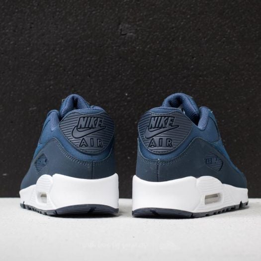 Nike air max 90 essential 2025 obsidian navy  and  white