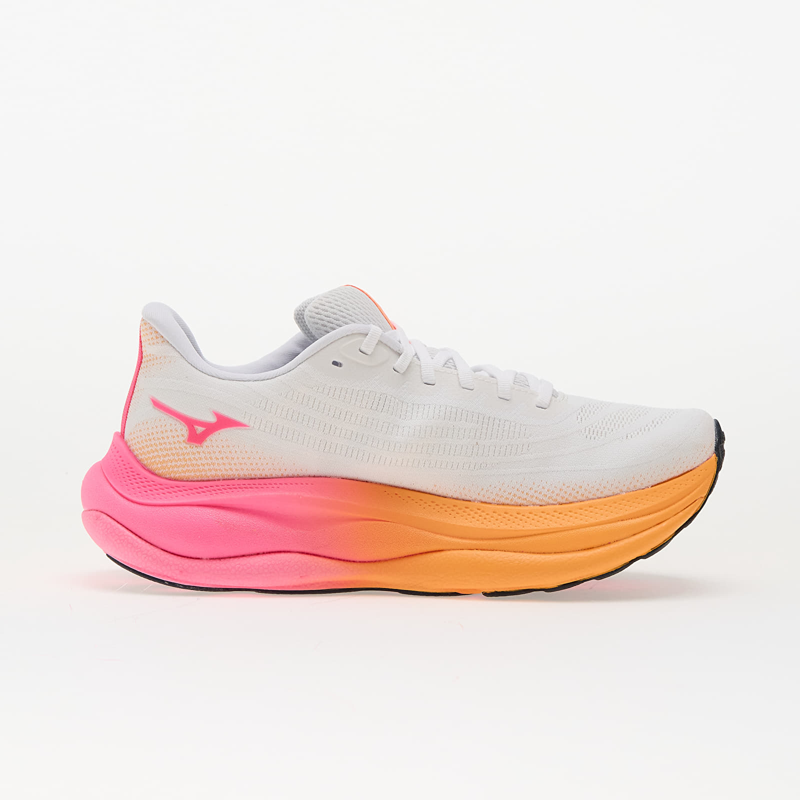 Herresko Mizuno Wave Sky 9 White/ Tang Orange/ Pink Tetra