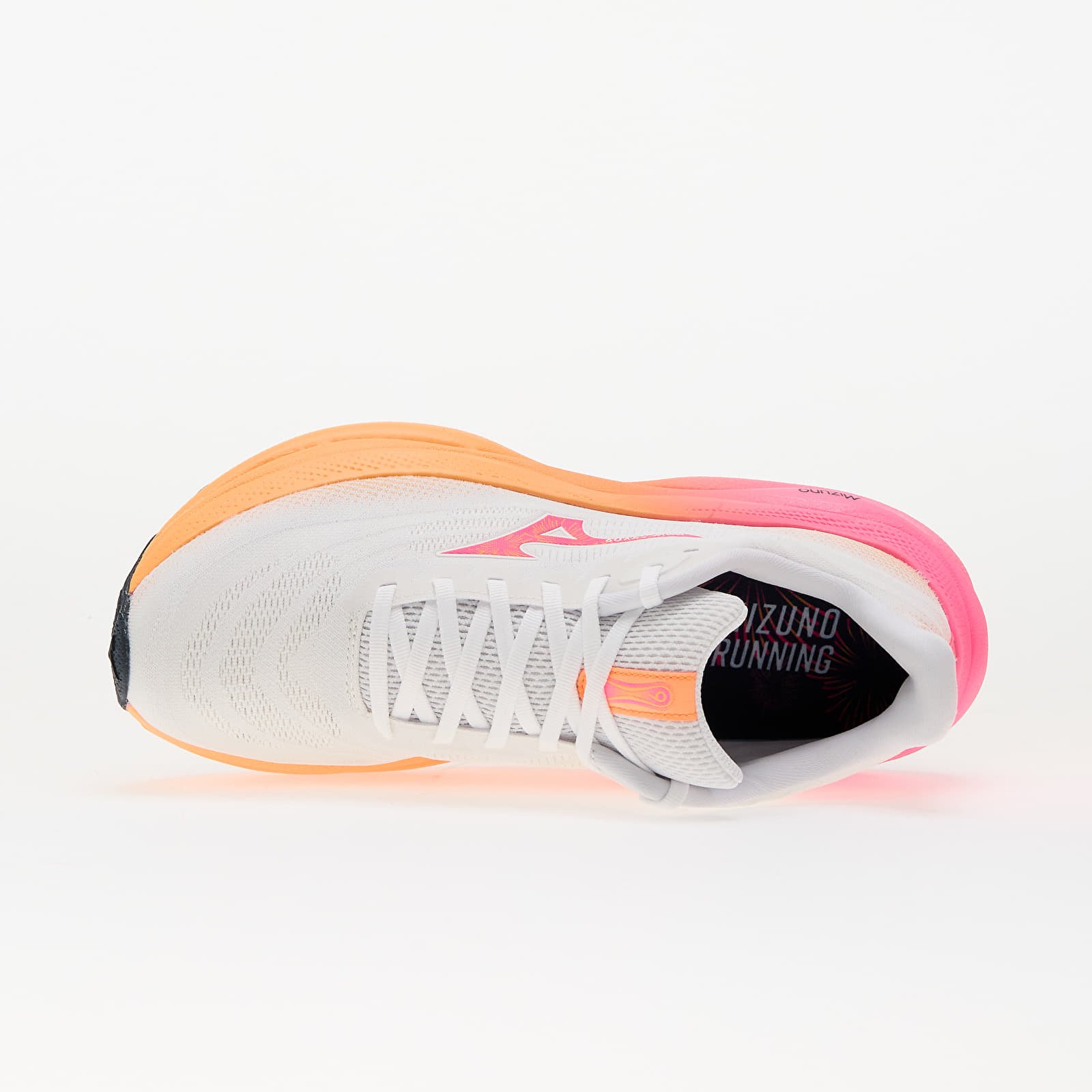 Herresko Mizuno Wave Sky 9 White/ Tang Orange/ Pink Tetra