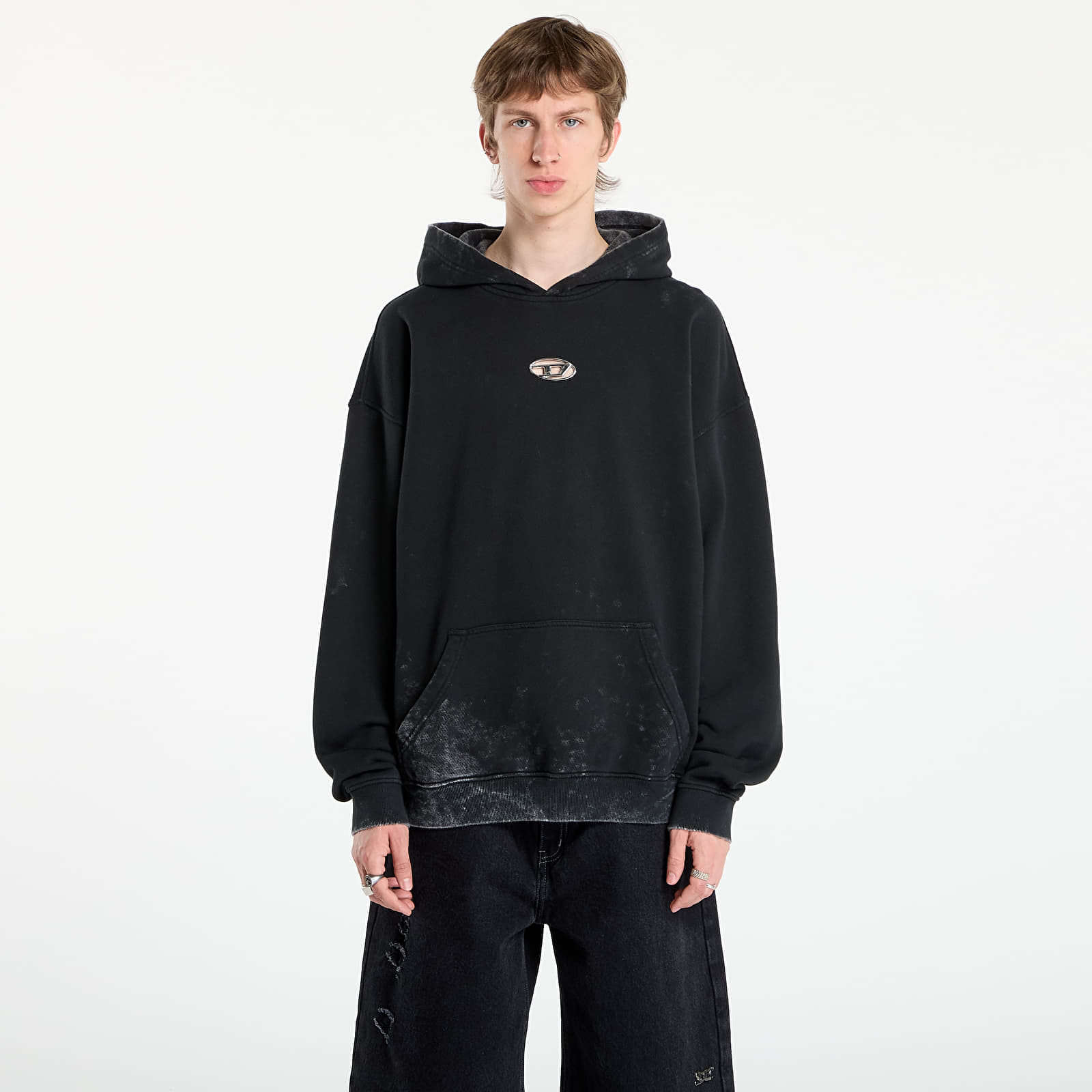 Hættetrøjer og sweatshirts Diesel S-Boxt-Hood-T10 Sweat-Shirt Black