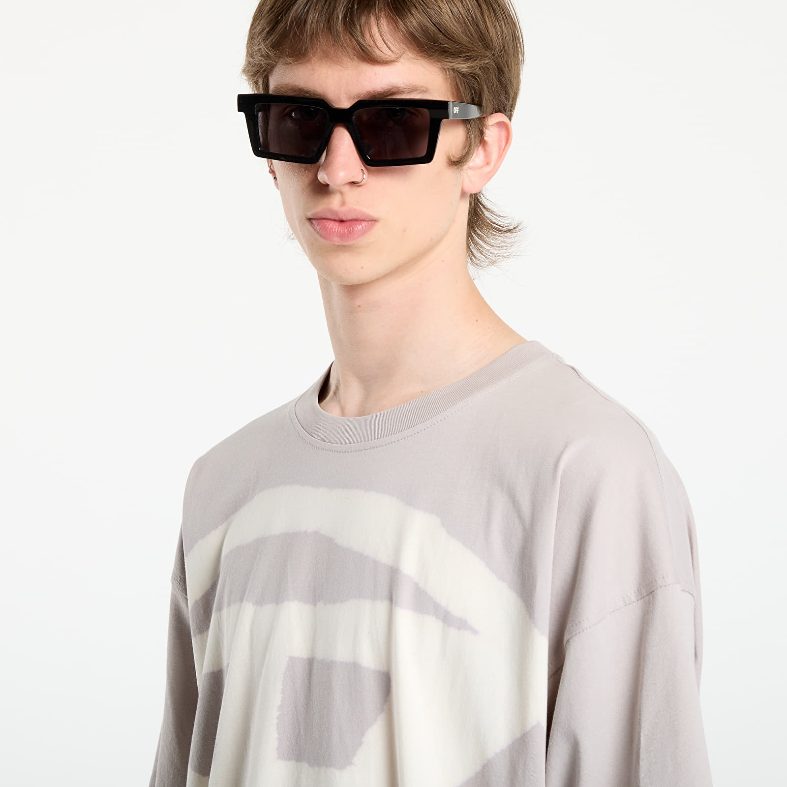 T-shirts Diesel T-Boxt-Bleach T-Shirt Grey