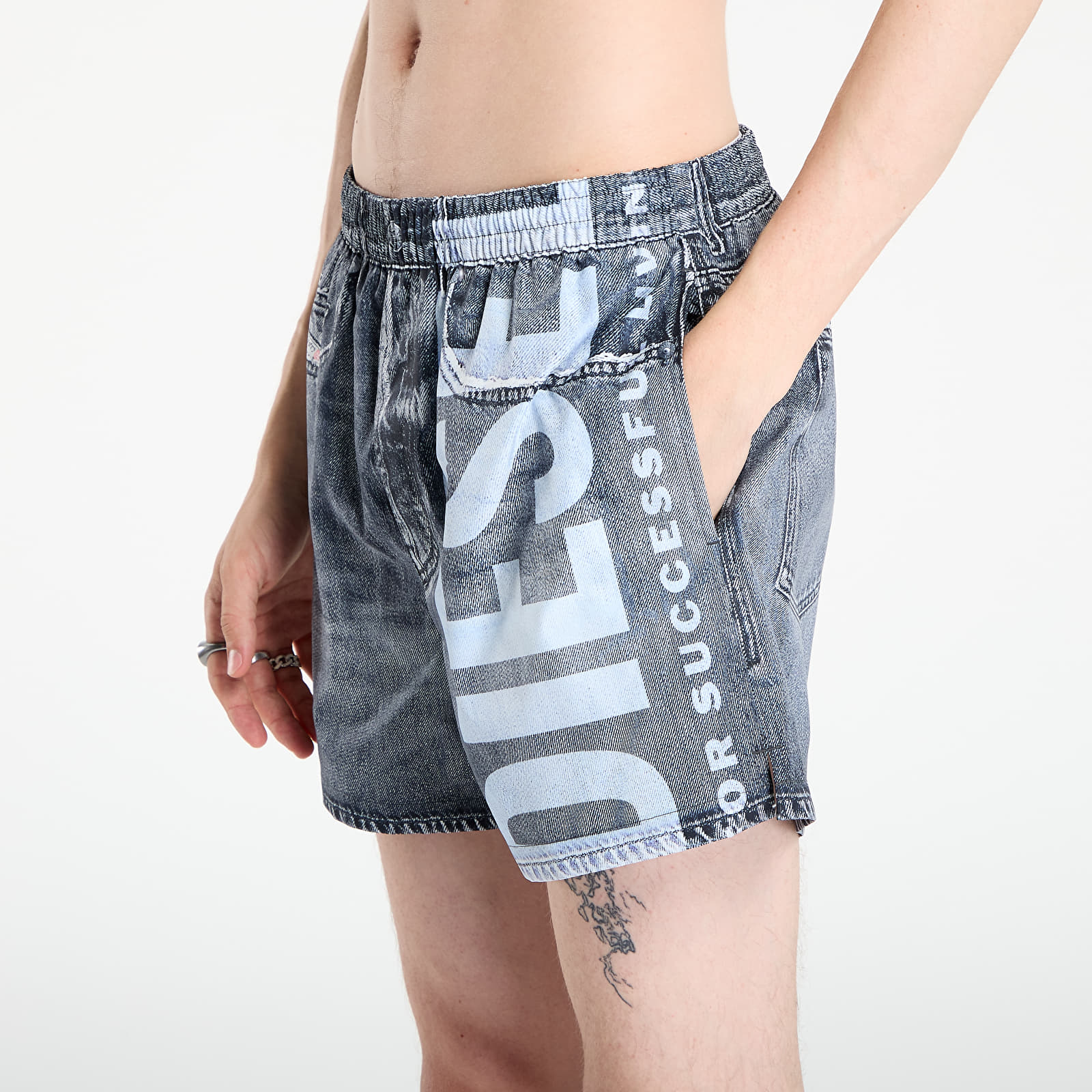 Badedragt Diesel Ken-37-Dnm Boxer-Shorts Grey