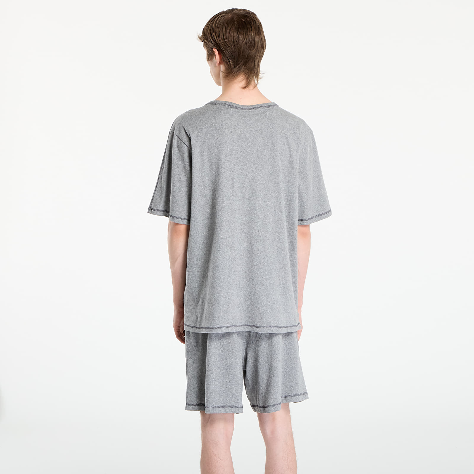Pyjamas Diesel Set-Adam-D-Core Pyjama Dark Grey Melange