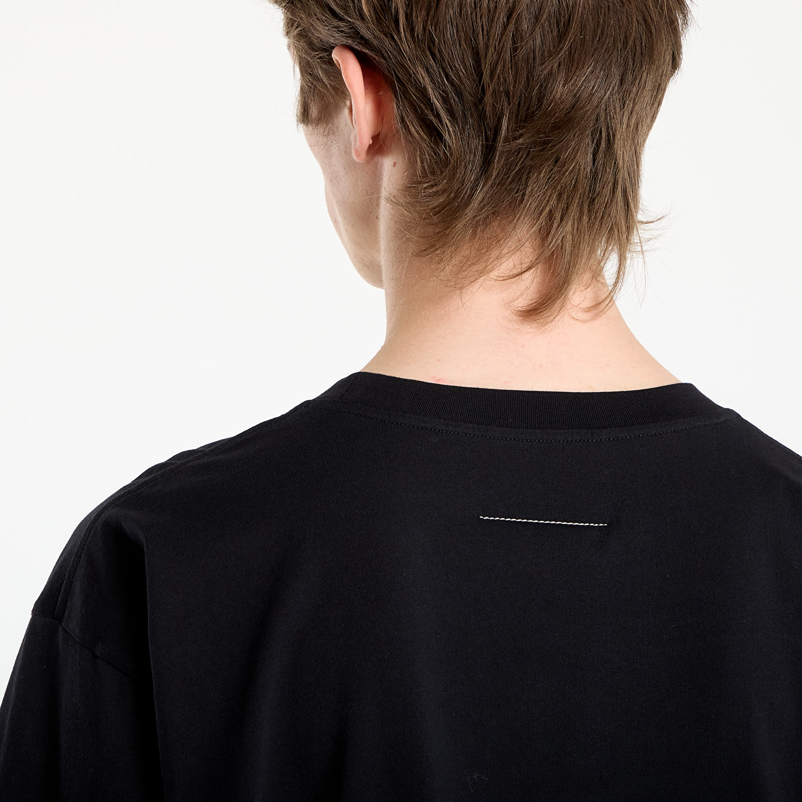 Тениски MM6 Cotton T-Shirt Black