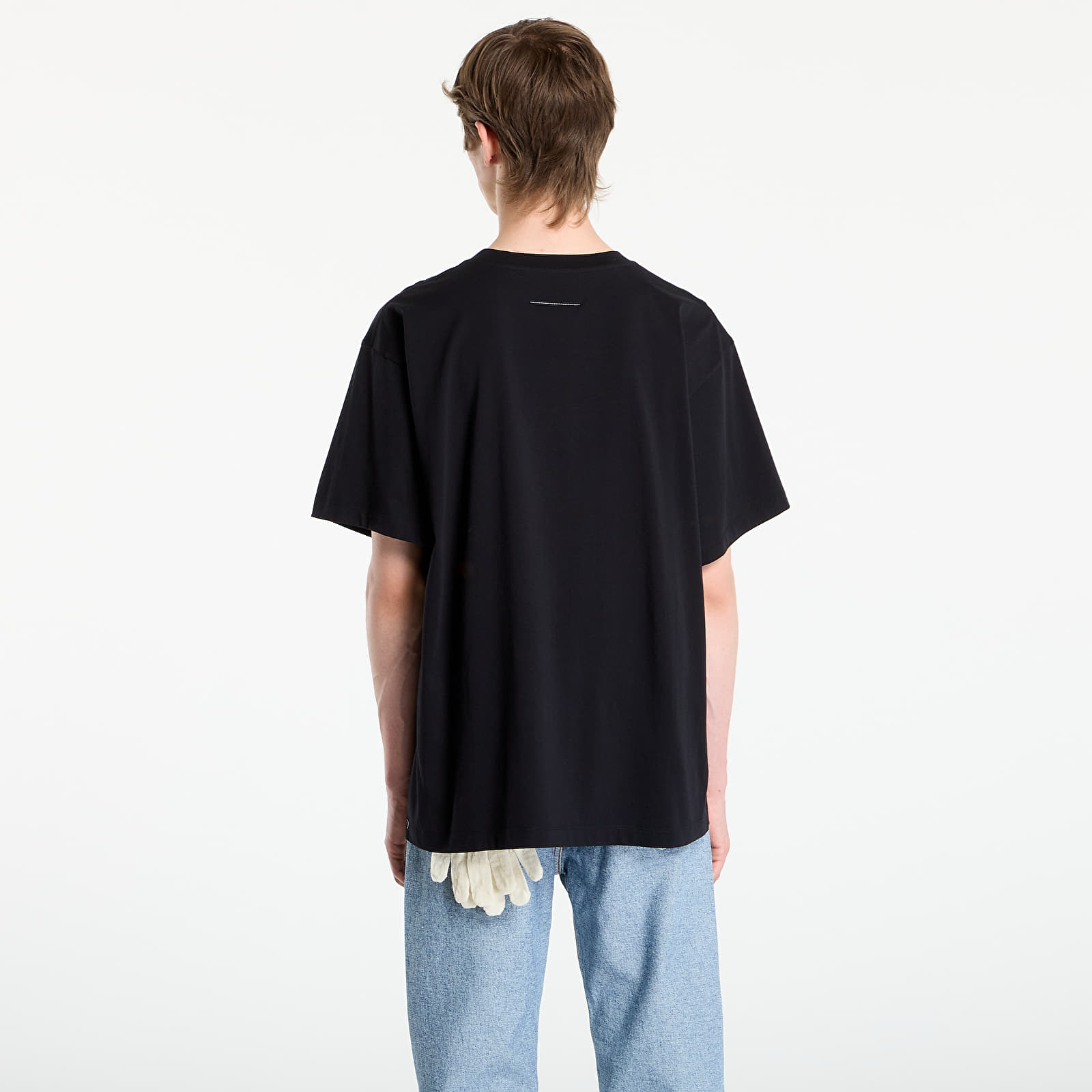 Тениски MM6 Cotton T-Shirt Black