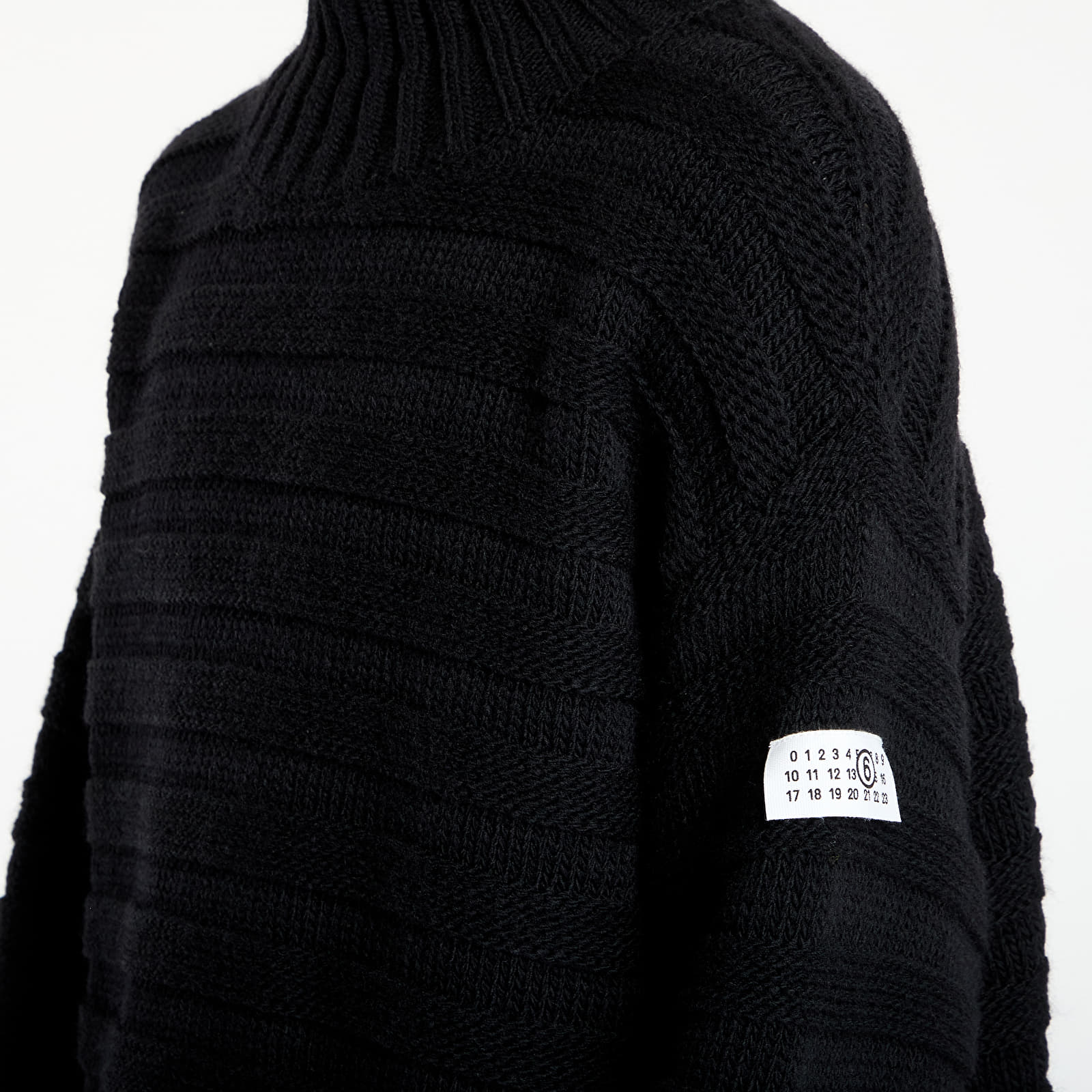Пуловери MM6 Wool Turtleneck Black