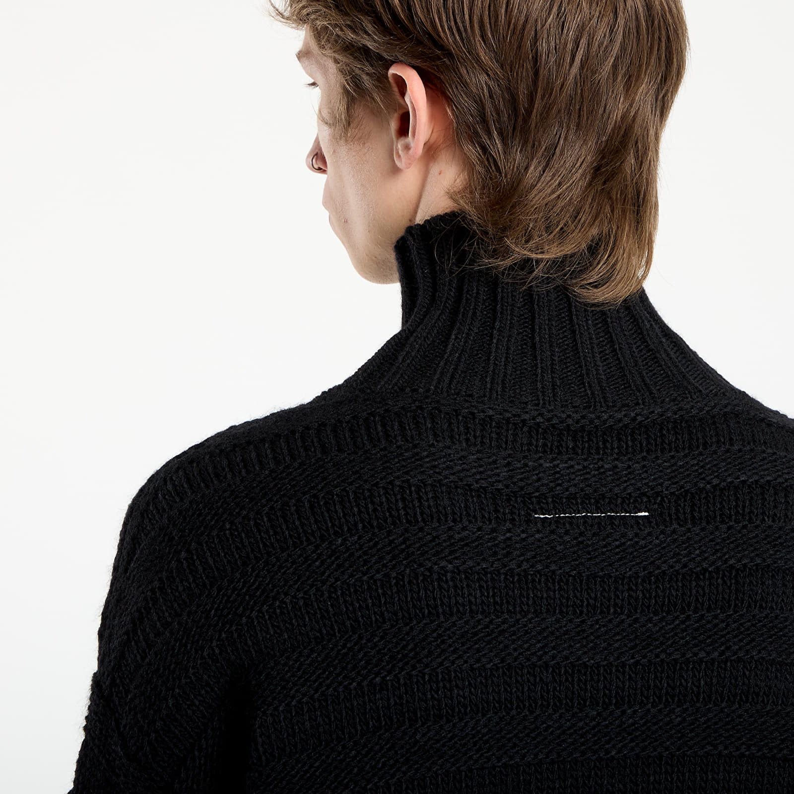 Пуловери MM6 Wool Turtleneck Black