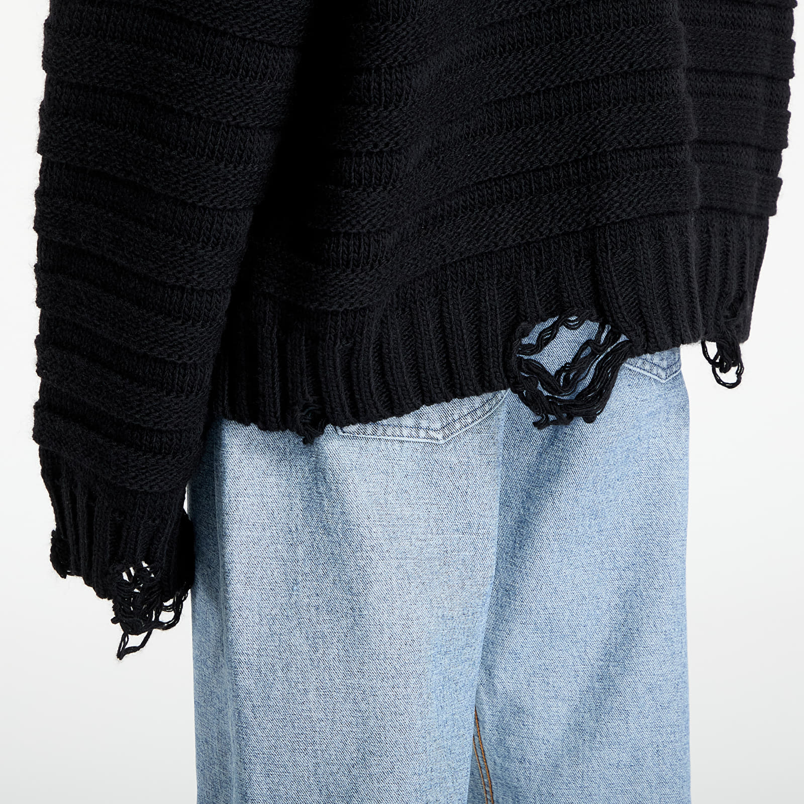 Пуловери MM6 Wool Turtleneck Black