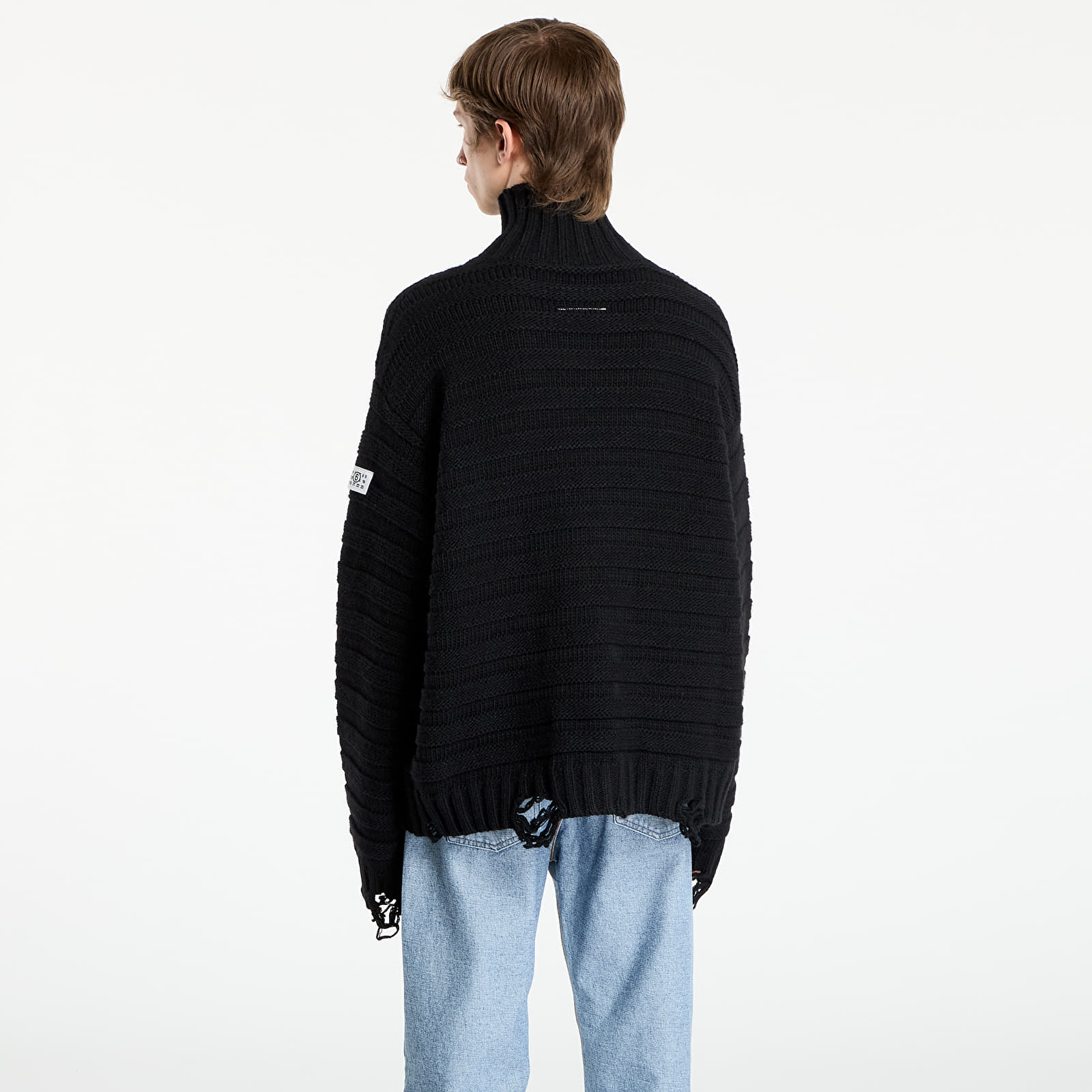 Пуловери MM6 Wool Turtleneck Black