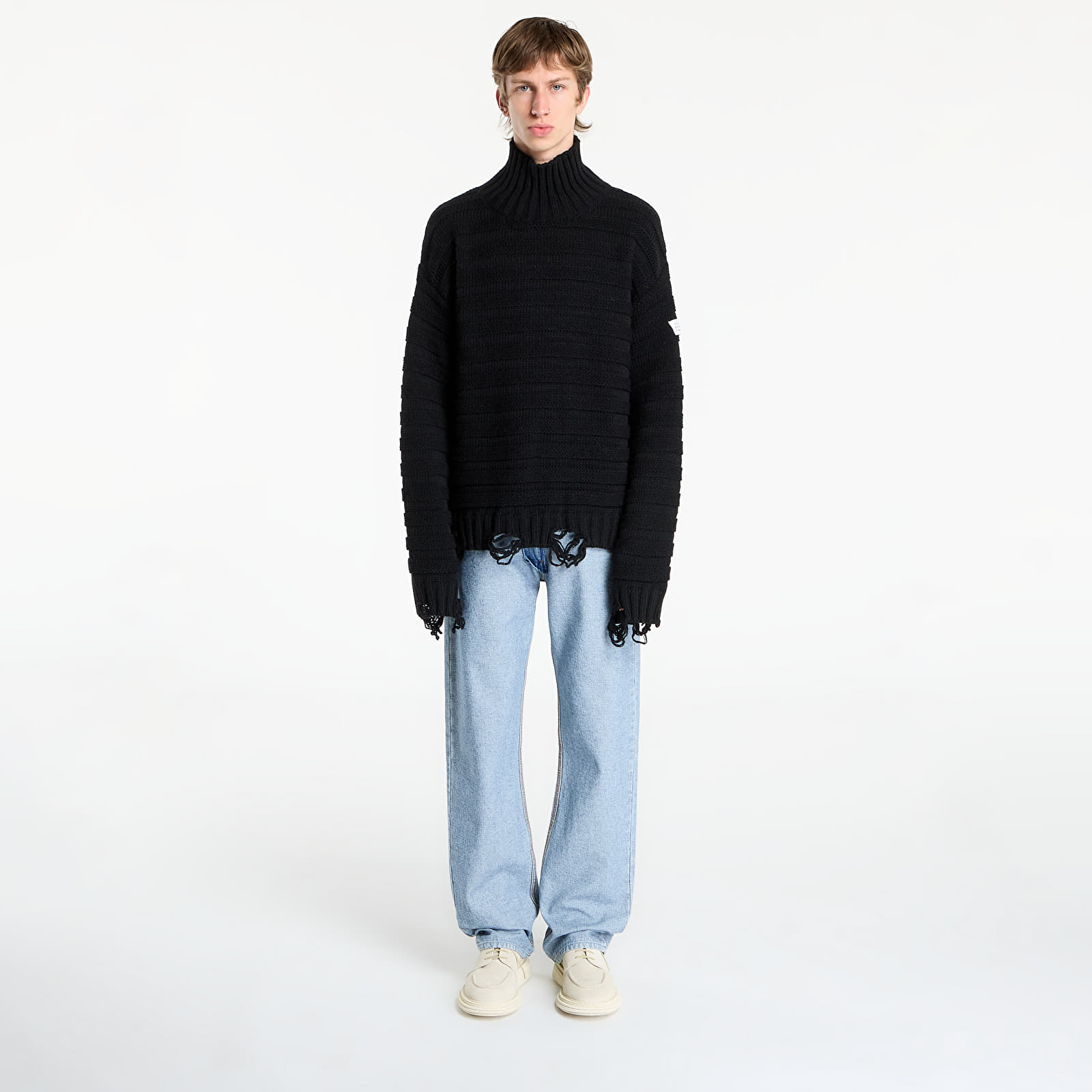 Пуловери MM6 Wool Turtleneck Black