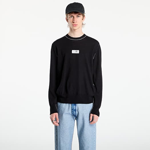 MM6 Wool Jumper Black