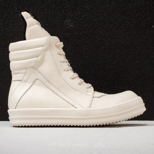 靴 RickOwens/geobasket/white/EU42 Rick owens Geobasket クリアソール White 42 - ARCHIVESTOCK