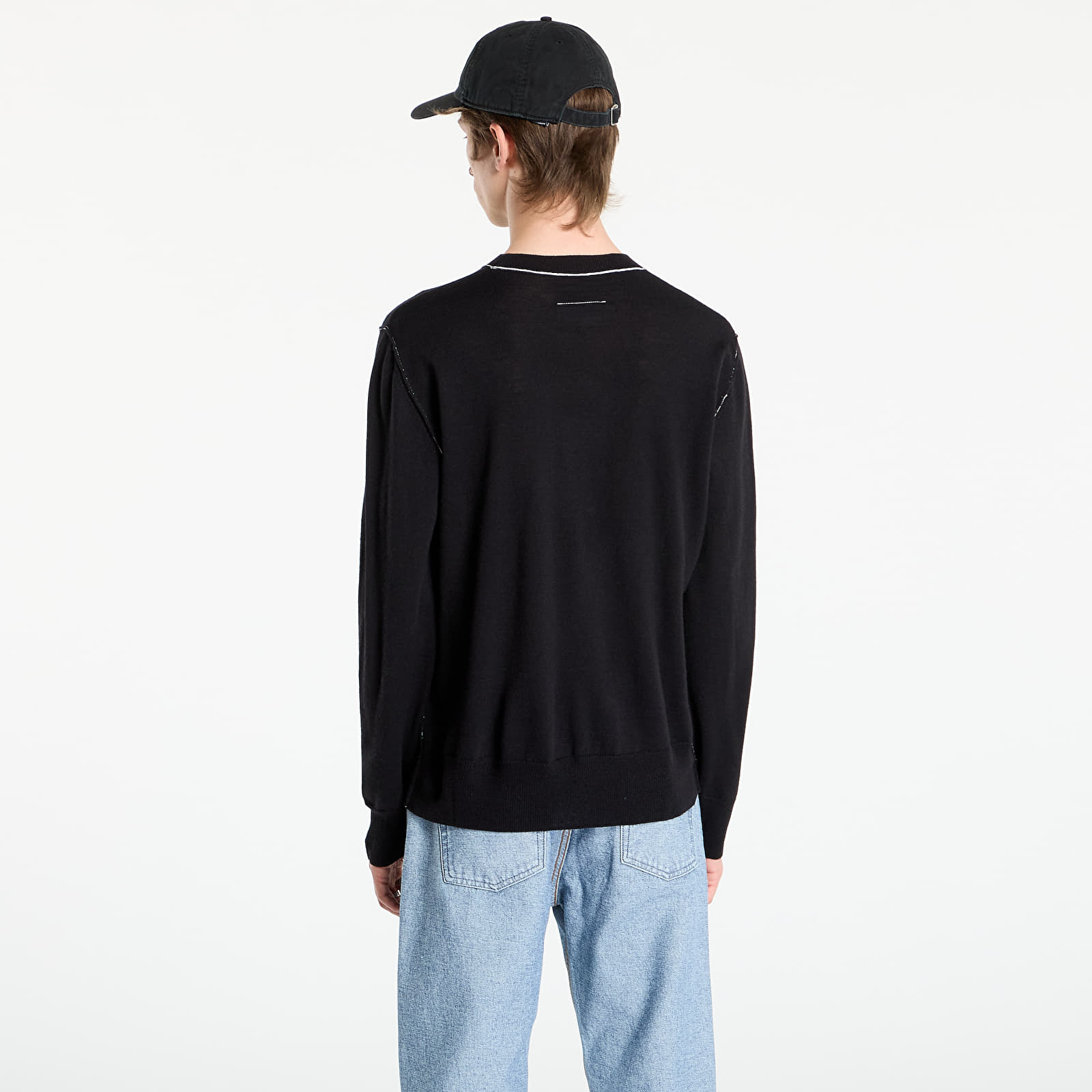 Пуловери MM6 Wool Jumper Black