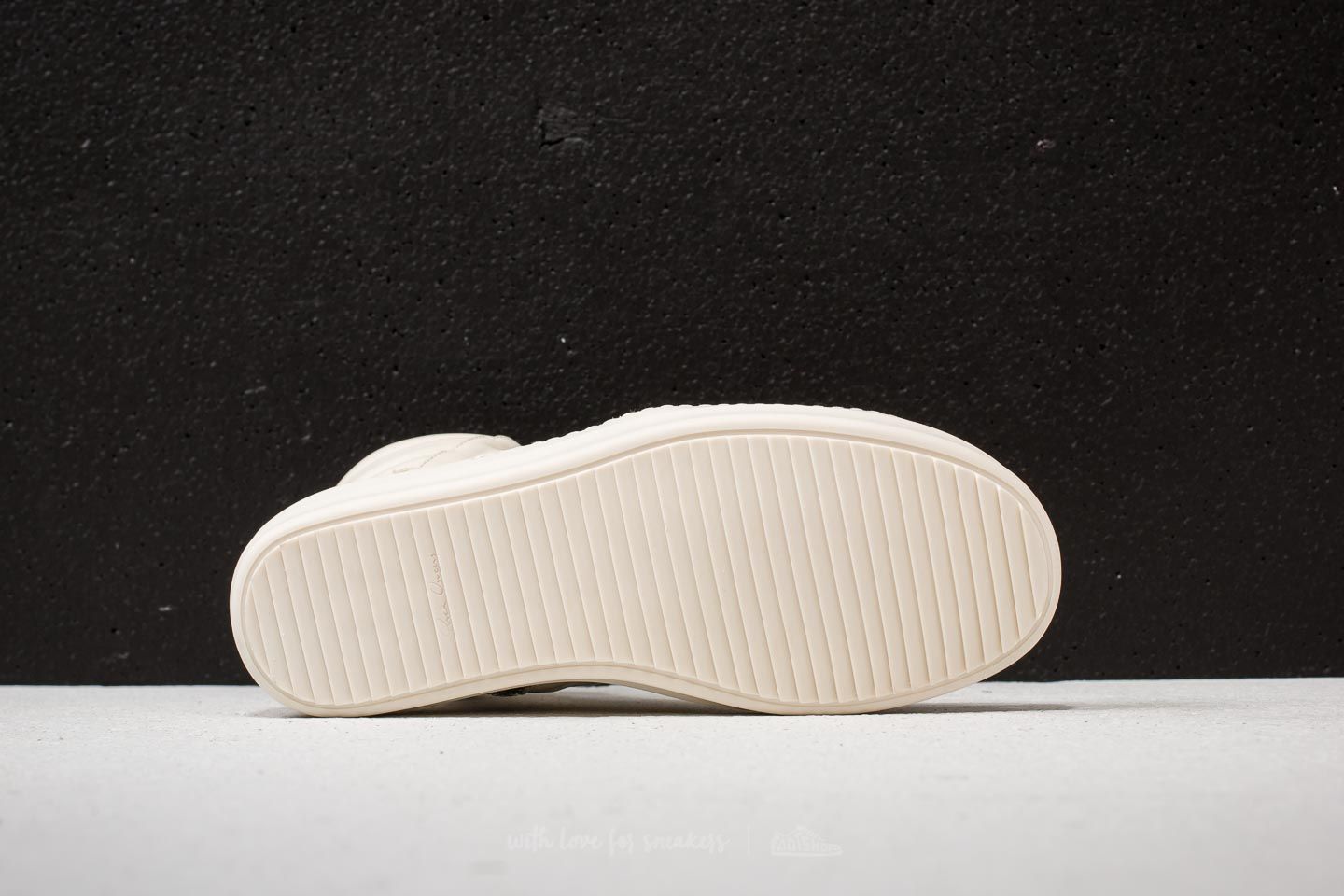 Men's shoes Rick Owens Geobasket Milk/ Milk/ Milk