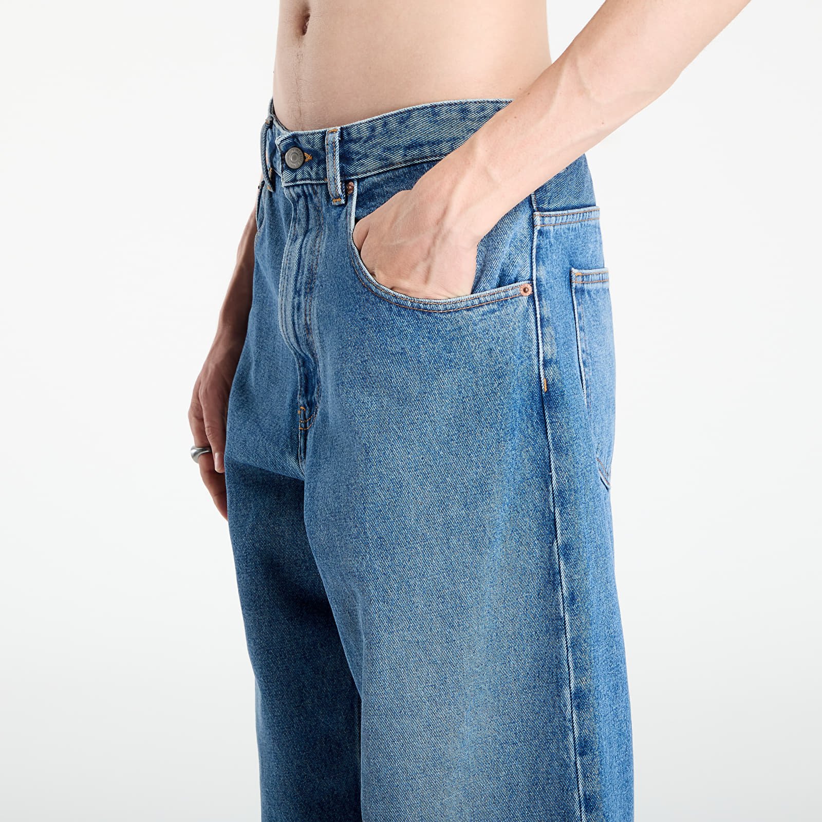 Jeans MM6 Wide-Leg Jeans Medium Blue