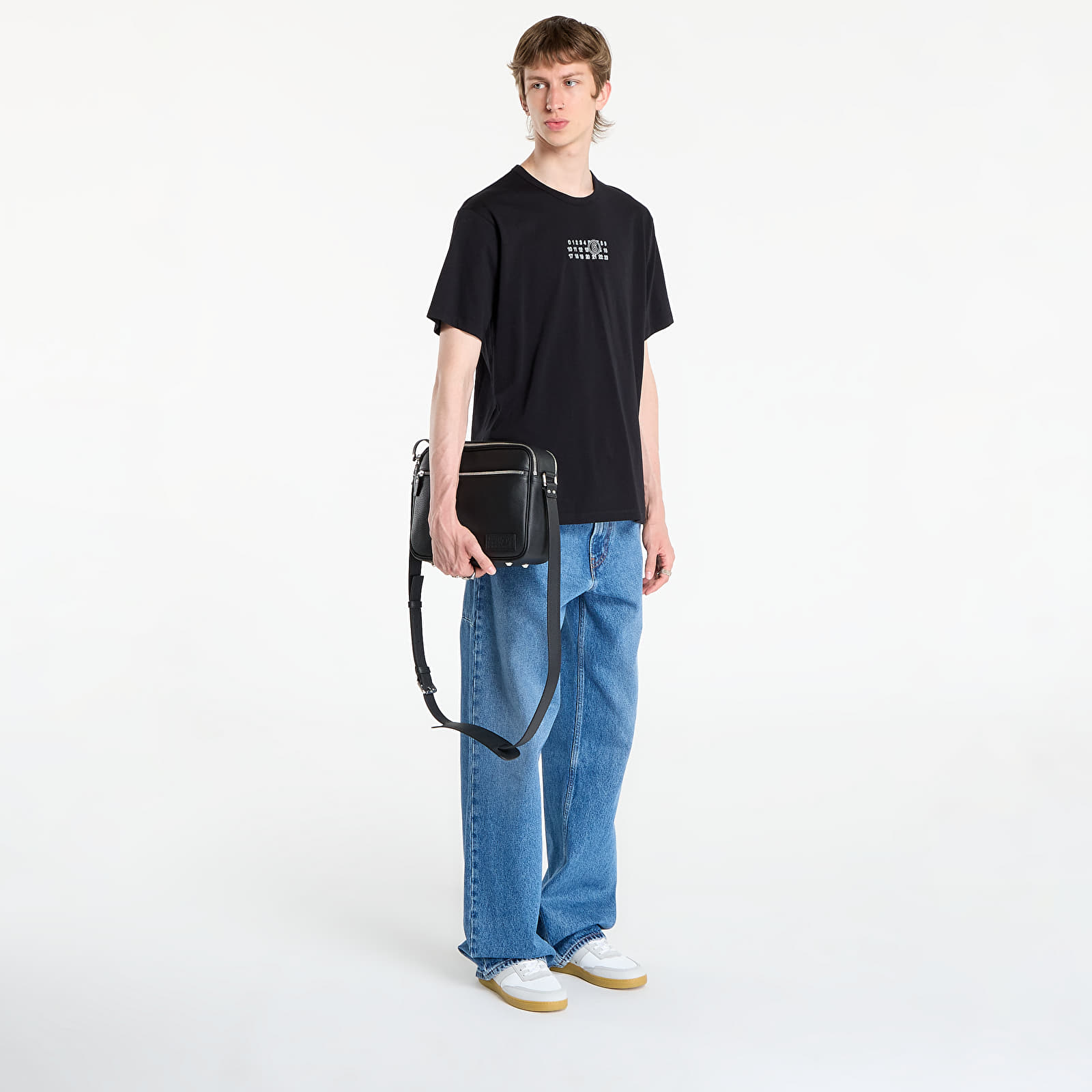 Тениски MM6 Numeric T-Shirt Black