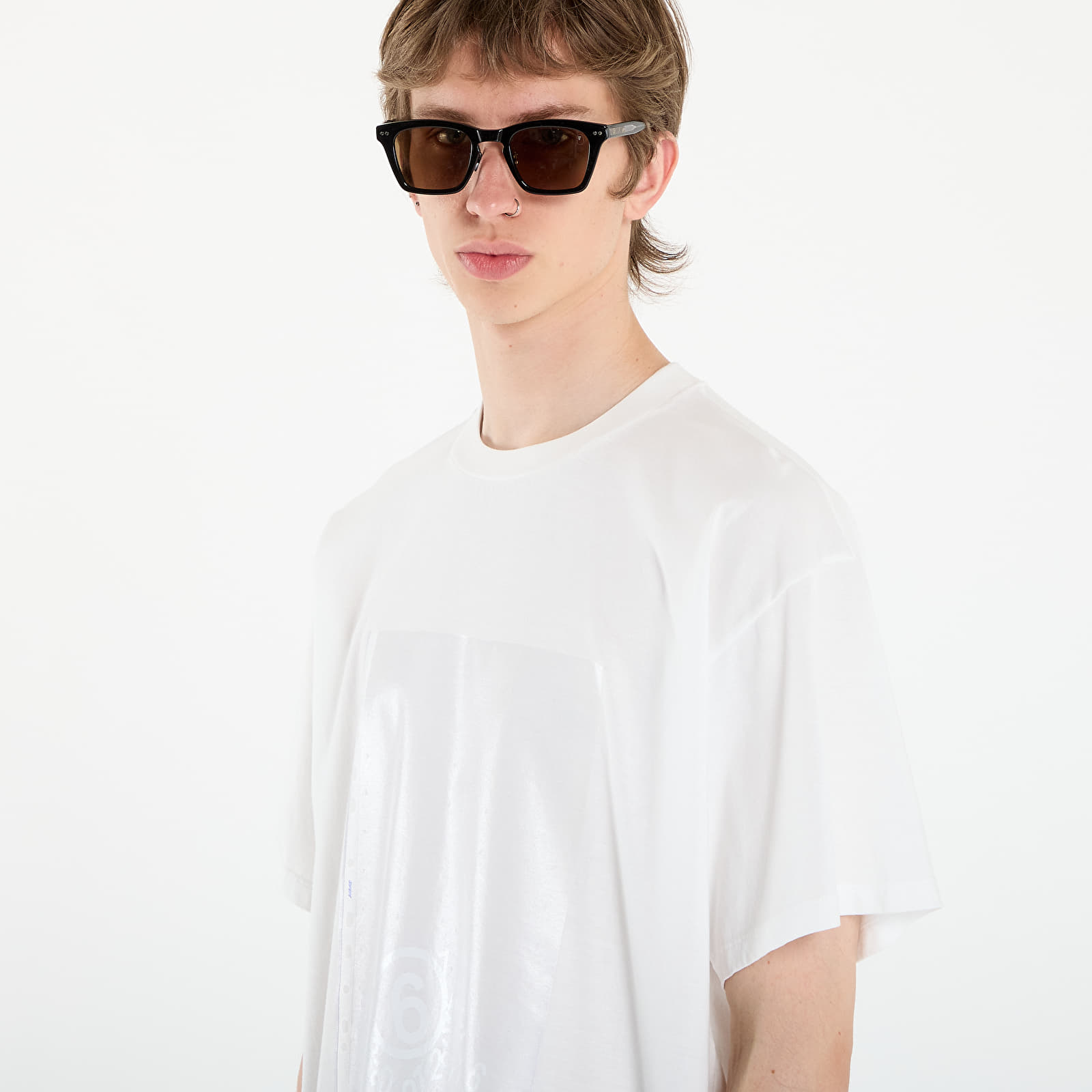 Тениски MM6 Graphic T-Shirt Off White
