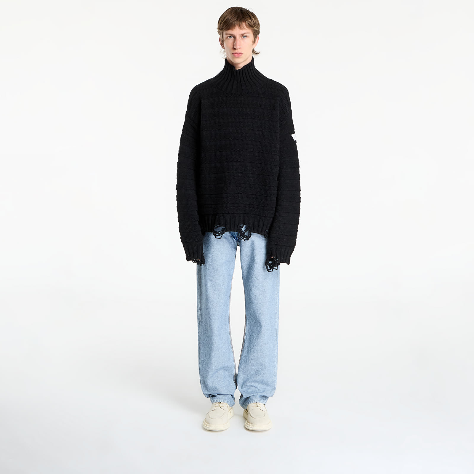 Дънки MM6 Men's Rtw Avp Pants 5 Pockets Medium Blue