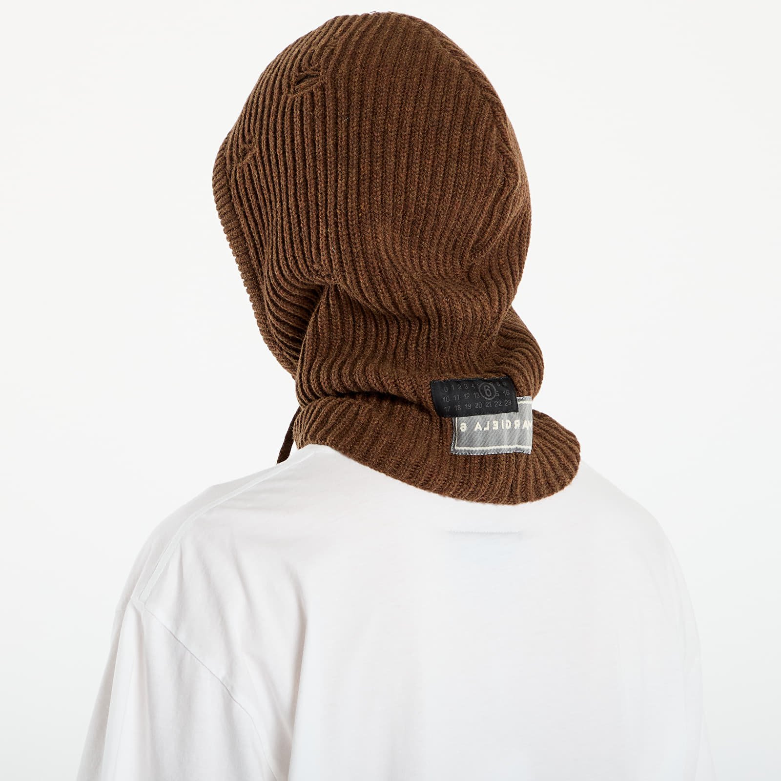 Men's hats MM6 Rtw Avp Beanie Brown Melange