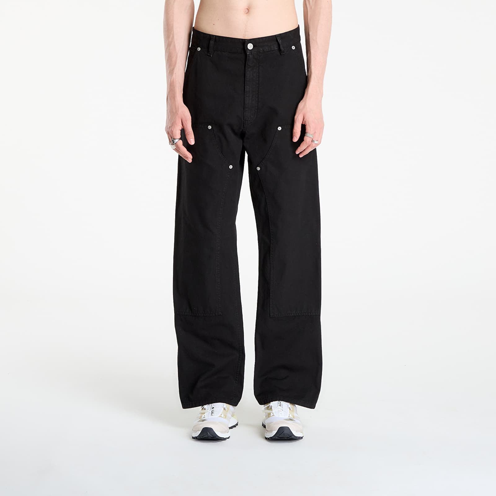 Blugi MM6 Maison Margiela Pants 5 Pockets Black 36