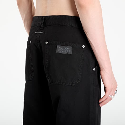 Jeans MM6 Maison Margiela Pants 5 Pockets Black | Footshop