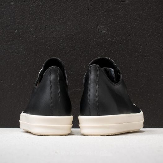 Buty męskie Rick Owens Low Sneakers Black/ Milk | Footshop