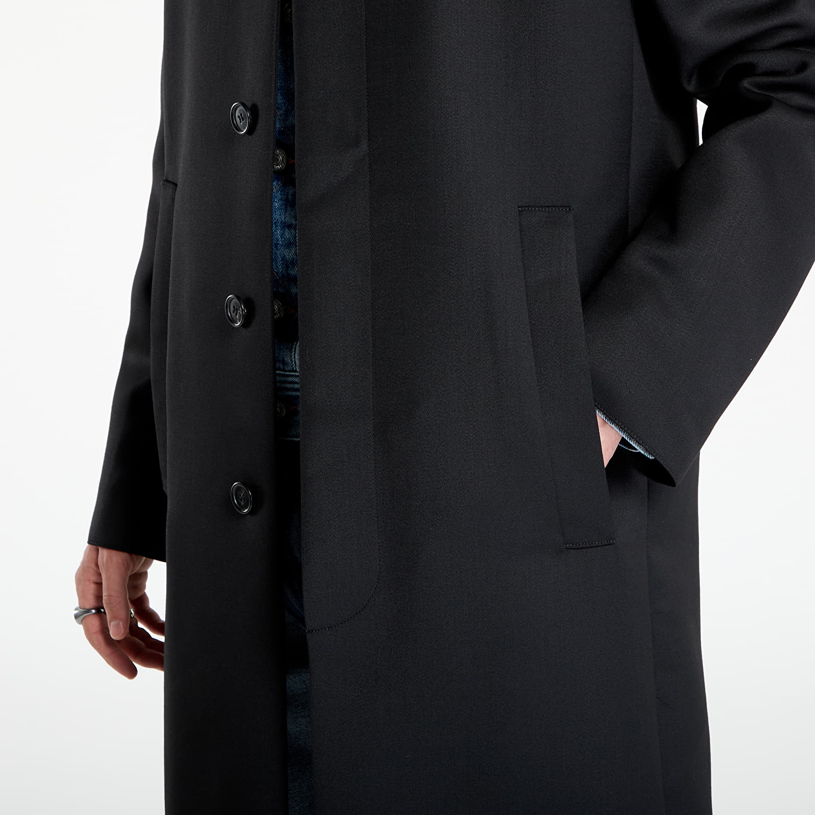 Палта MM6 Maison Margiela Coat Black