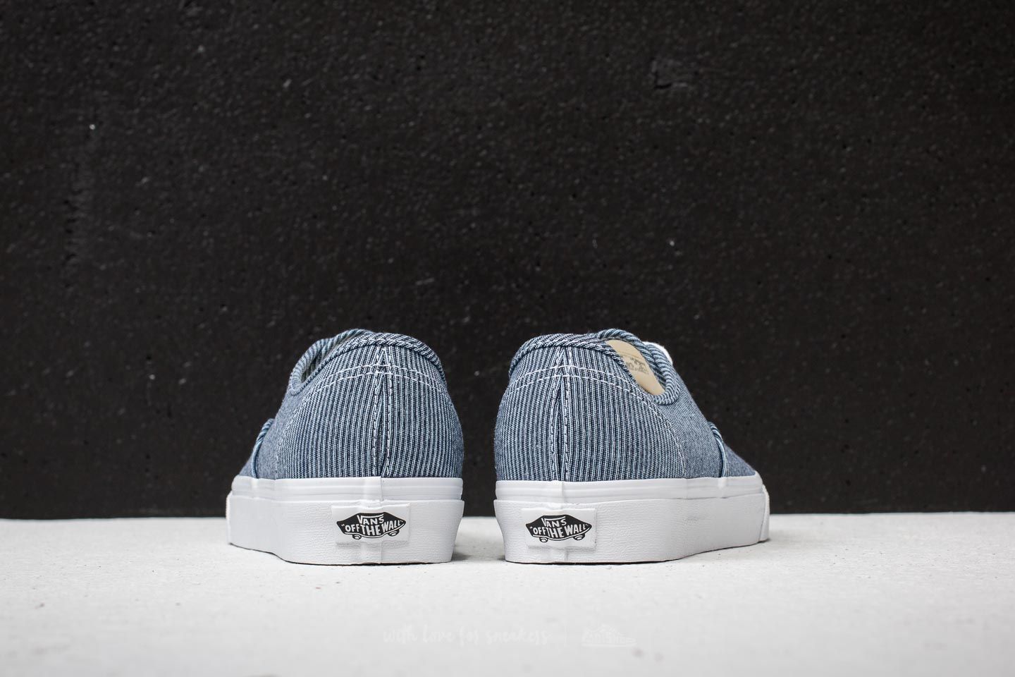 Scarpe uomo Vans Authentic (Jersey) Blue/ True White