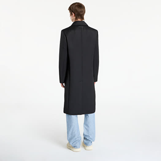 MM6 Maison Margiela Coat Black | Footshop