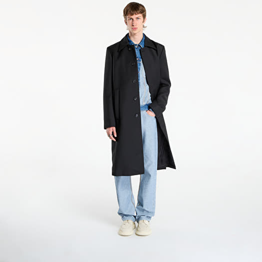 MM6 Maison Margiela Coat Black | Footshop