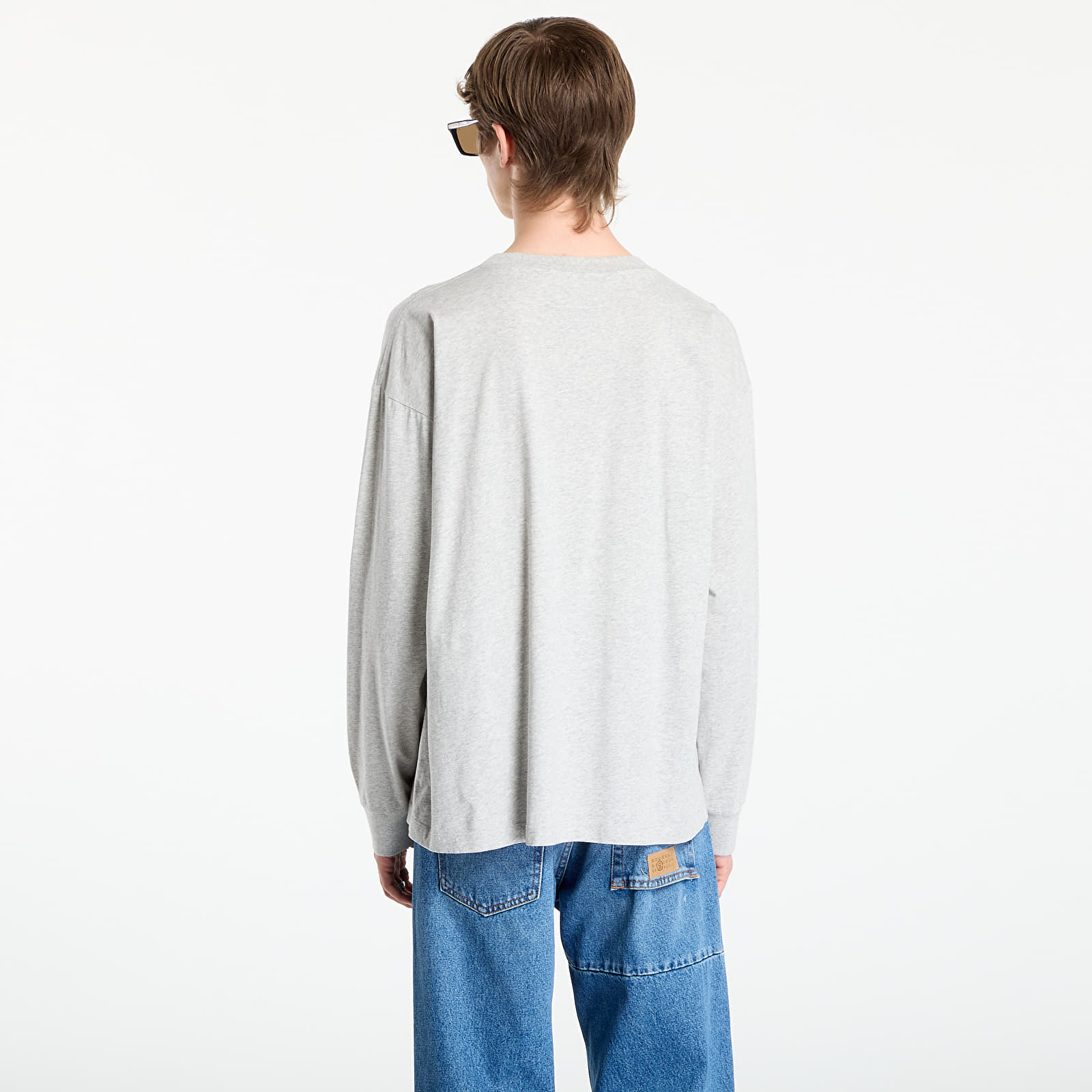 Pólók MM6 T-Shirt Grey Melange