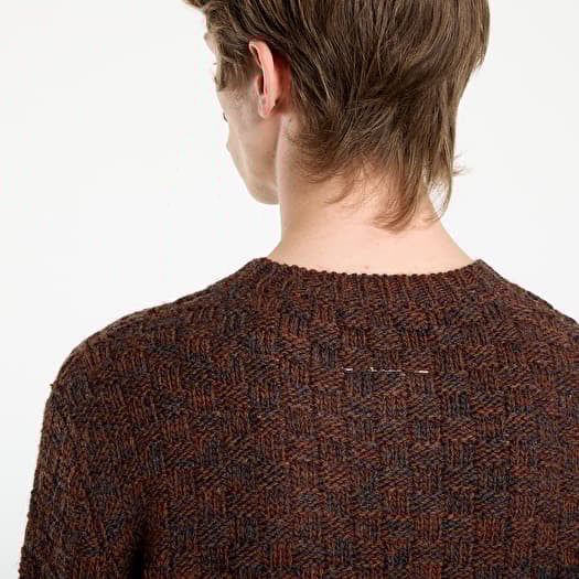 Sweaters MM6 Maison Margiela Crewneck Dark Grey Melange