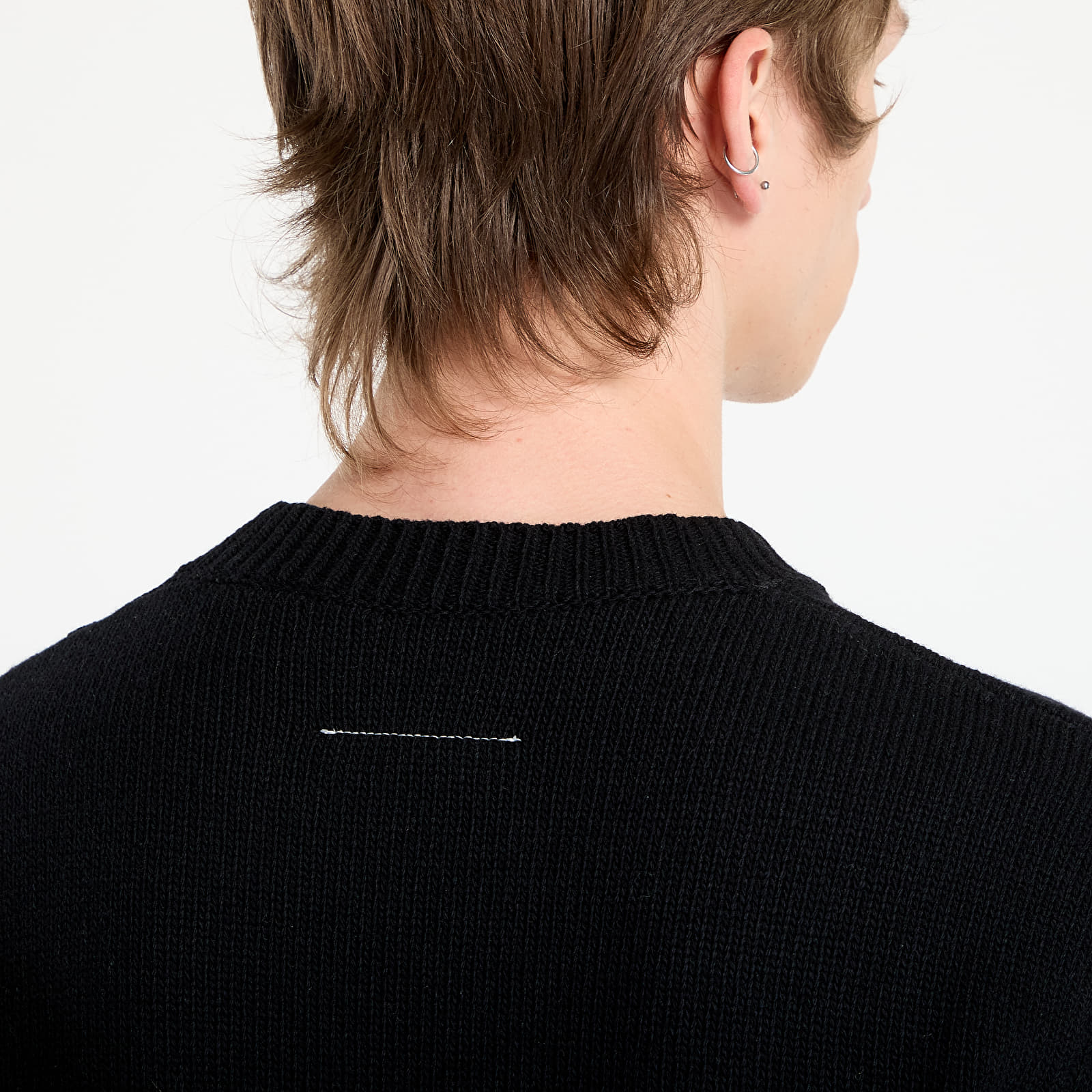 Pulóverek MM6 Maison Margiela Crewneck Black