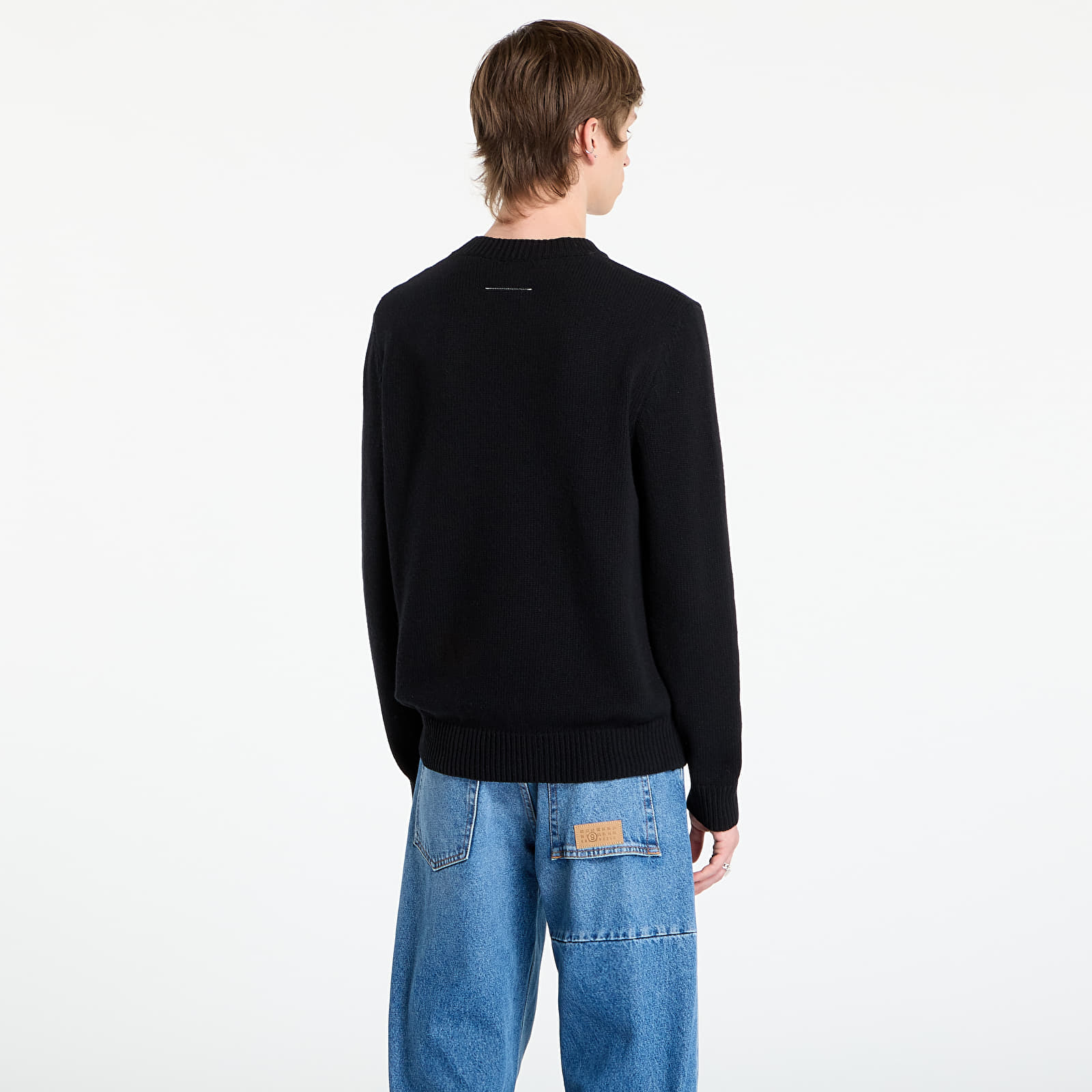 Pulóverek MM6 Maison Margiela Crewneck Black
