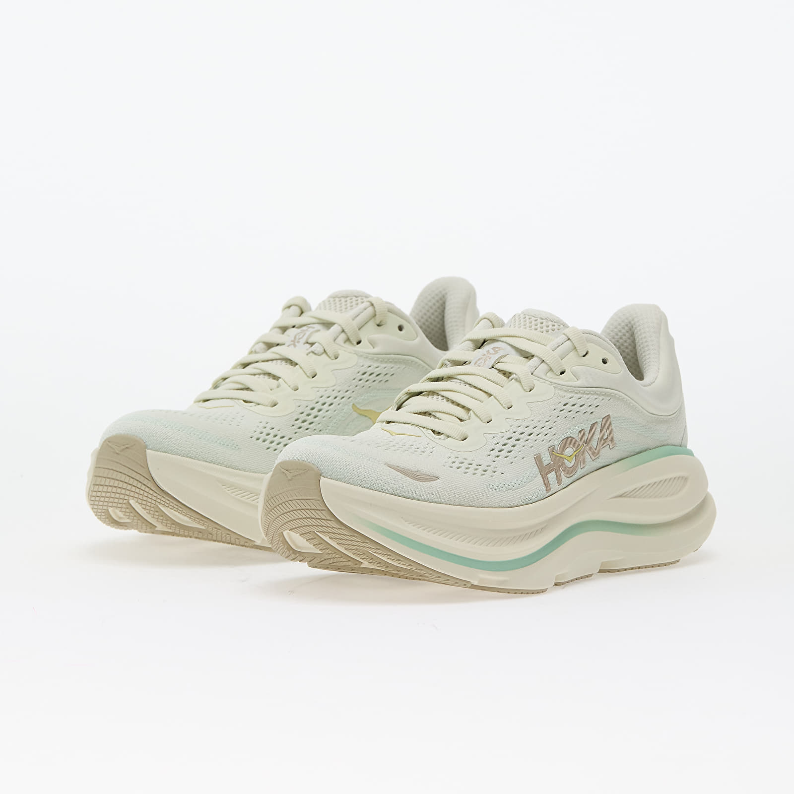 Dámske topánky a tenisky Hoka® W Bondi 9 Truffle Salt/ Sea Glass