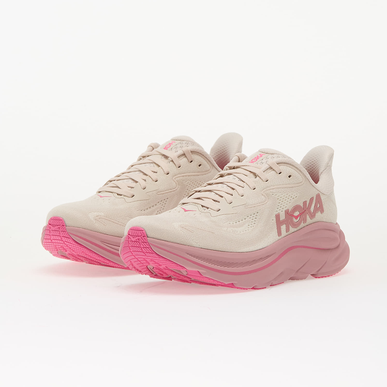 Sneakers til kvinder HOKA® W Clifton 10 Rose Cream/ Dried Rose