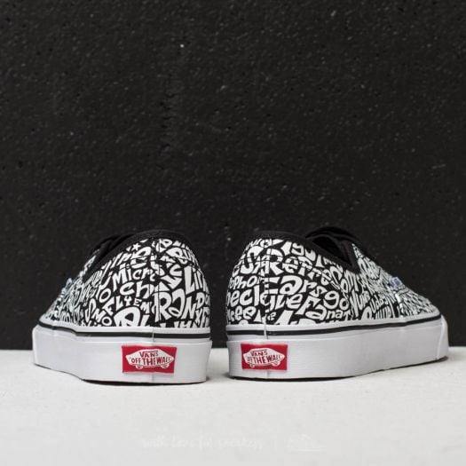 Men s shoes Vans Authentic A Tribe Called Quest Tracklist True White Footshop