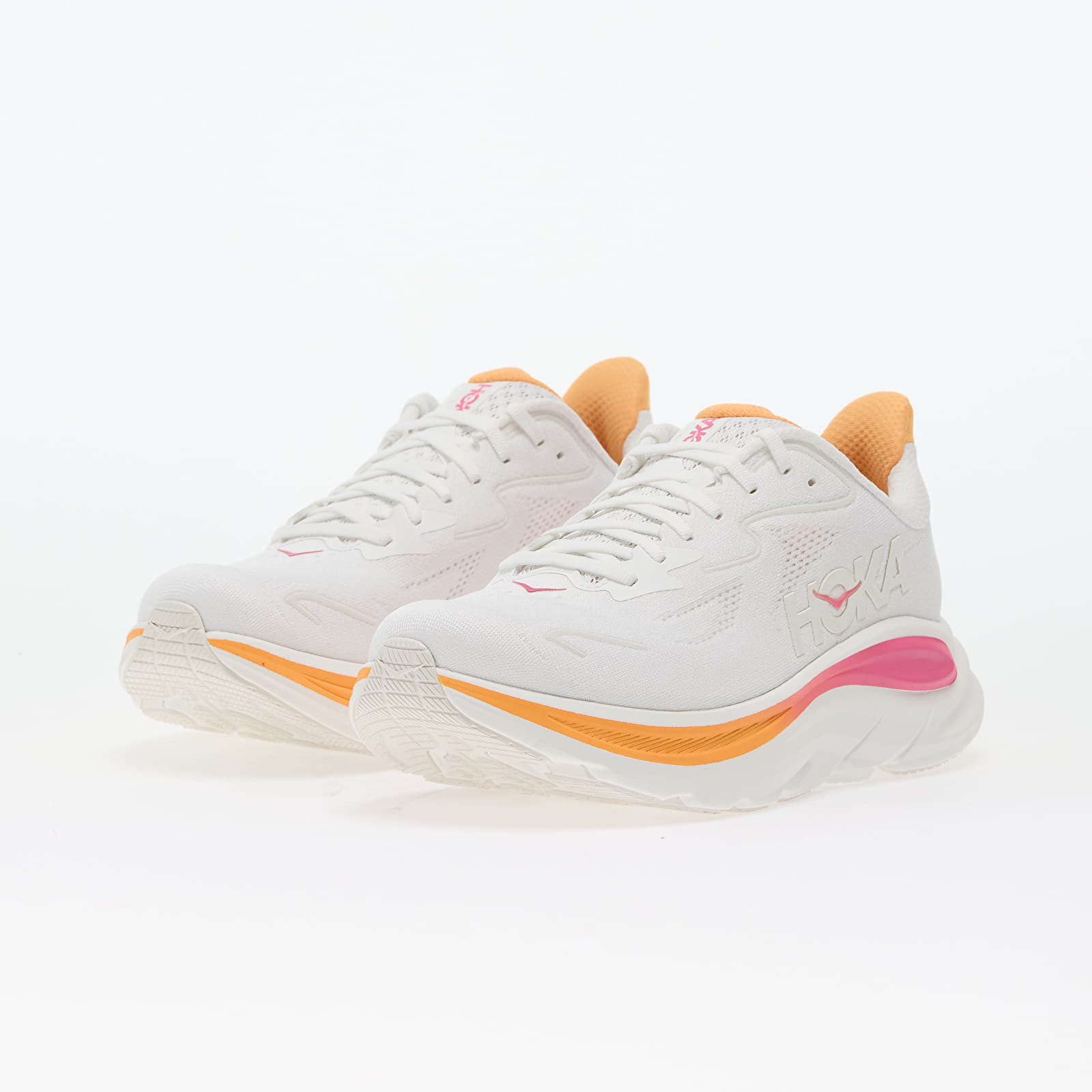 Women's shoes Hoka® W Clifton 10 White/ Electric Rose