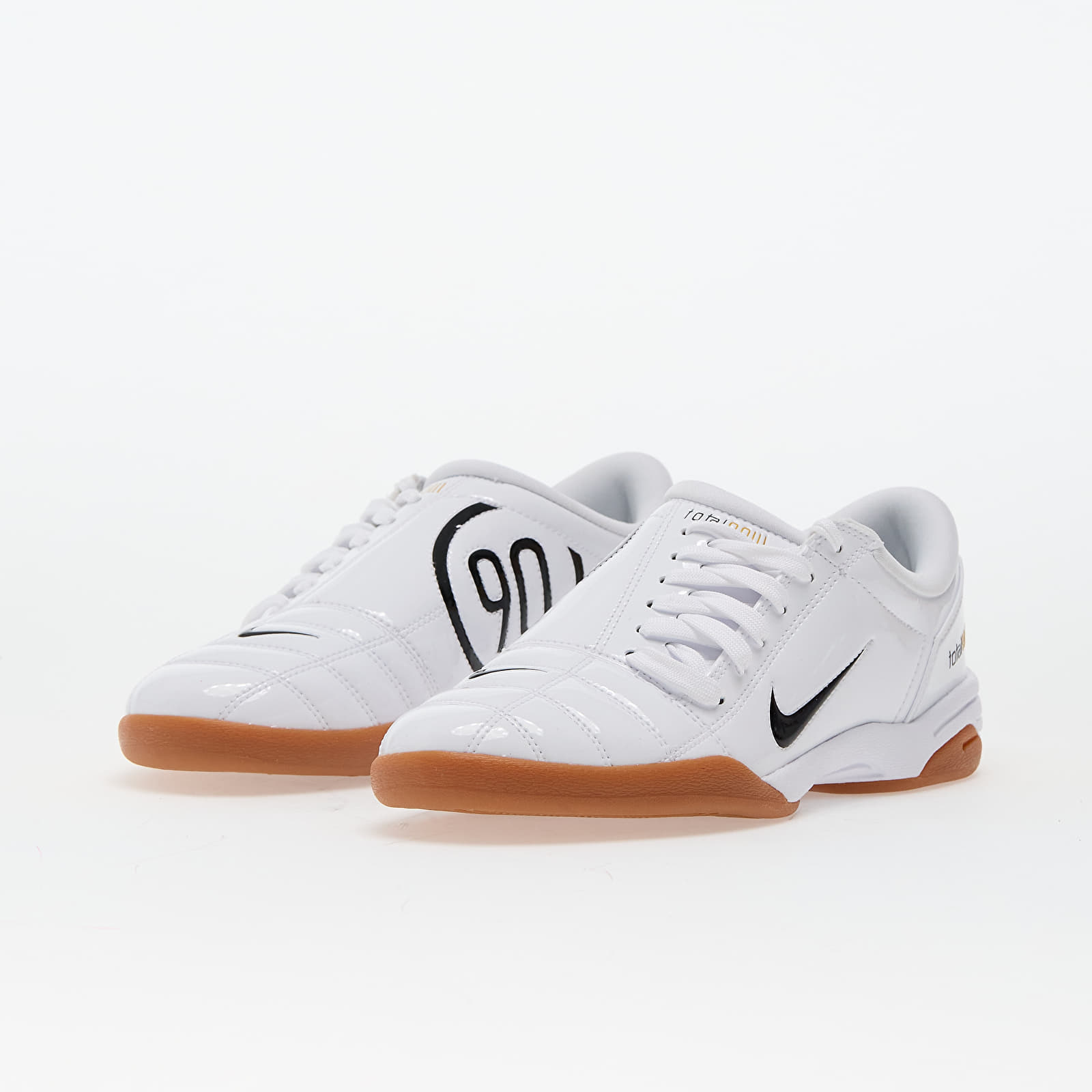 Γυναικεία παπούτσια Nike Wmns T90 White/ Black-White-Mtlc Gold-Gum Med Brown
