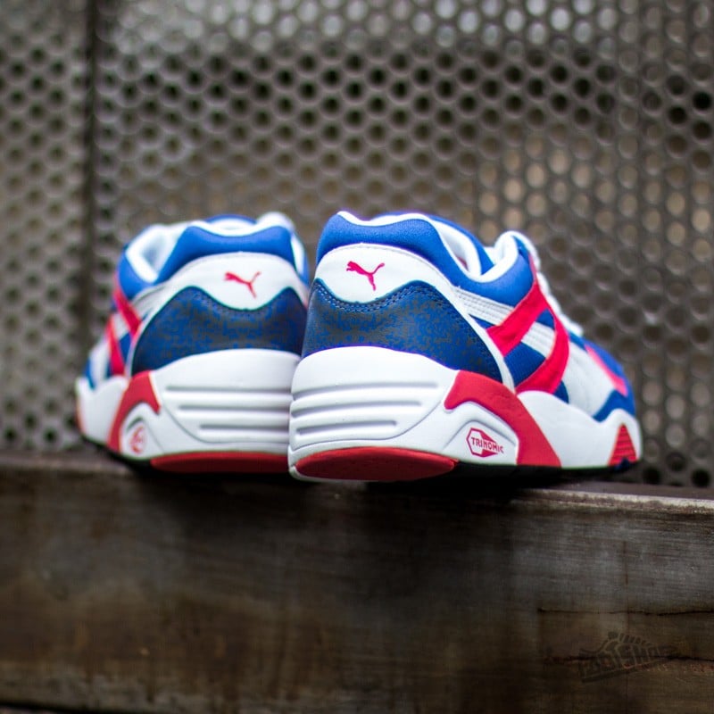 Мъжки кецове и обувки Puma Trinomic R698 Mazarine Blue-White-tr